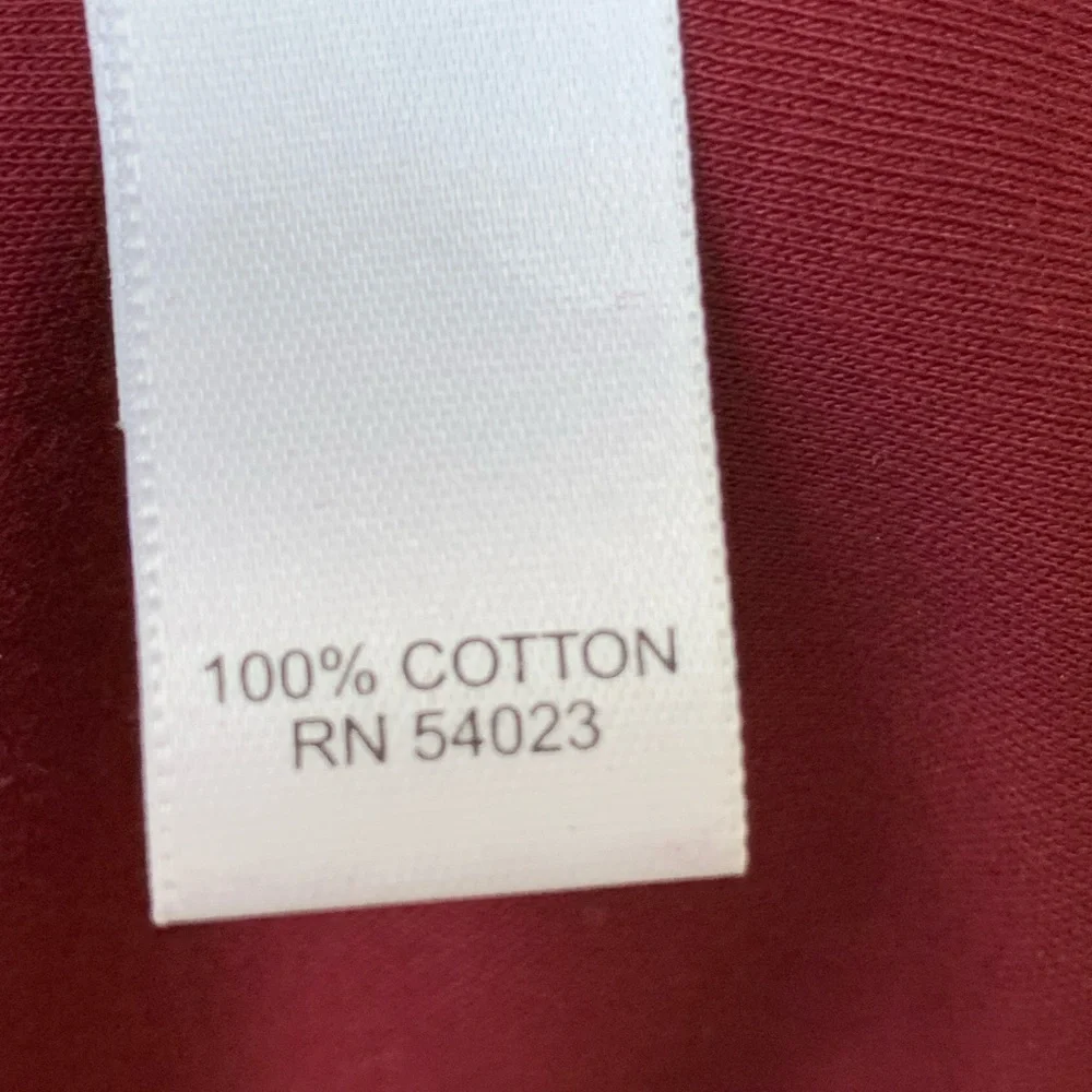 BANANA REPUBLIC Men’s Luxury Touch Burgundy Short Sleeve Cotton Polo Shirt